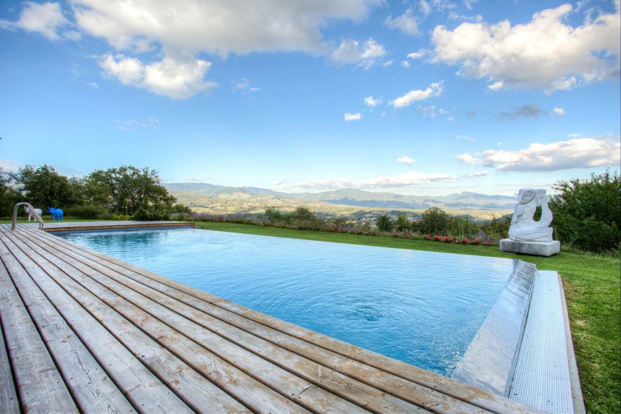 Villa Chimera Poppi Exterior foto